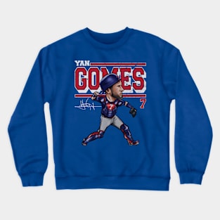 Yan Gomes Chicago C Cartoon Crewneck Sweatshirt